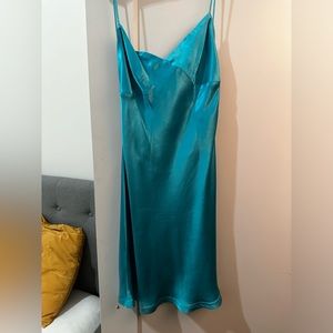 Meshki silk short dress